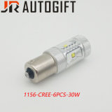 Super Bright 1156 CREE 6PCS 30W Car Reverse LED