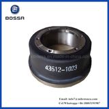 Manufacturer for Truck Brake Drum 43512-1023 for Hino, Scania, Mann, Iveco