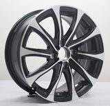 15 Inch Black Auto Aluminium Alloy Wheel for Honda