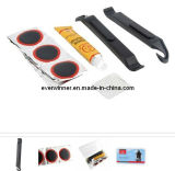 Bike Bicycle Cyling Tire Tyre Repair Kit Tools Lever Patch Rubber Portable Tool with Case (E73172)