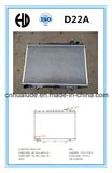 High Quality Aluminum Brazed Welding Car Radiators for D22A