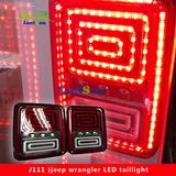 Snake Type for Jeep Wrangler Jk LED Taillight