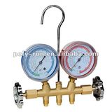 Customlized 2-Valve Manifold Refrigerant Pressure Gauge Set Pr4452