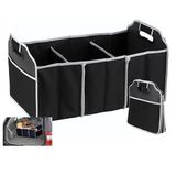 Portable Collapsible Folding Flat Auto Custom Storage Box Organizer for Car Trunk