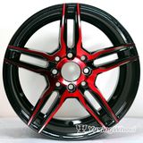 PCD 100 114.3 Black Wholesale Alloy Wheels