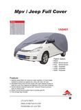 Full Cover for MPV Jeep