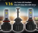 Auto LED Headlight Turbo V16 LED Head Light 40W 3600lm CREE H4 LED Headlight