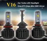 Auto LED Headlight Turbo V16 LED Head Light 40W 3600lm CREE H4 LED Headlight