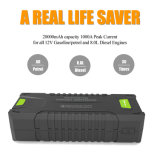 Portable Starter Car Emergency Auto Battery Booster Charger Power Bank