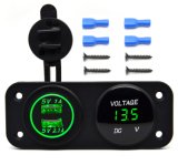 Tent Type Universal Panel Mount Car Dual USB Socket 3.1A Device Charger Double USB Outlet for 12-24V DC Systems