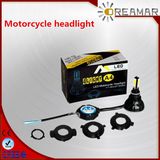 A4 25W LED Motorcycle Headlight with 6000K, DOT Certification