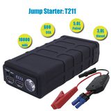 10000mAh Multifunctional Auto Jump Starter 600AMP with Power Bank LED Light