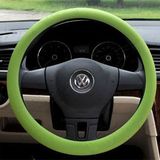 Custom Cheap Colorful Silicone Car Steering Wheel Cover