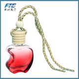 Glass Perfume Pendant Colorful Empty Car Perfume Bottle