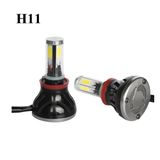 Automobile Lighting G5c COB LED Headlights for Cars 80W Auto Bulb 8000lm Car Headlight Bulb