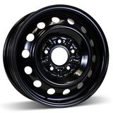 14X5.5 (5-114.3) Black Steel Winter Wheel