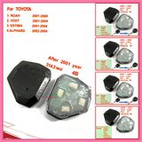 Remote Interior for 2005-2012 Toyota with 3 Button 312.25MHz Ref Jp