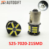 Auto LED Bulbs S25 Ba15s 1156 1157 21SMD 7014 Back-up Tail LED Bulbs