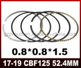 Cbf Piston Ring High Quality Motorcycle Parts