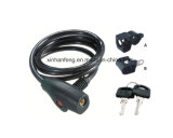 Best Price Ball-Head Bicycle Cable Lock with Keys (HLK-024)