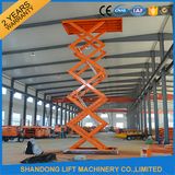 2017 New Design Hydraulic Electric Warehouse Cargo Scissor Lift Table