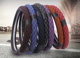 High Quality Meryl Breathe Freely Colorful Car Steering Wheel Cover
