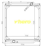Auto Parts Air Conditioner Radiator for Truck Sinotruck HOWO Wg9725530010