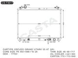 Car radiator for Escudo/Grand Vitara'05at