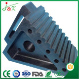 Solid Rubber Wheel Chock with Handle