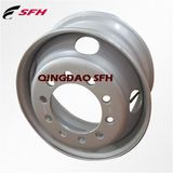 19.5X6.0 19.5X6.75hot Sale Steel Tubeless Truck Wheel and Rim