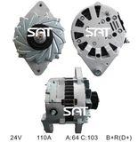 Nikko Alternator 0-35000-8310 600-861-9110 600-861-9111