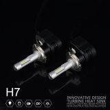 Lmusonu New Technology Turbine Cooling T5 H7 LED Headlight Bulbs 8-32V 30W 4200lm High Bright for Jeep Toyota Honda Ford