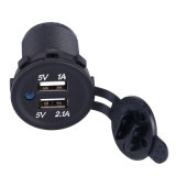 Universal 3.1A Dual USB Charger Socket for Car Truck