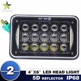 Super Bright Rectangle 4 X 6 Inch Automotive LED Headlights