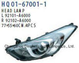 Headlight for Hyundai Elantra Gt I30 2013 OE#92102-A6020 92102-A6040 92102-A6000