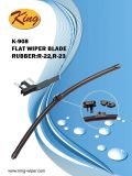 Universal Flat Wiper Blade for All Passenger Cars, Teflon Coating and Aerotwin Design
