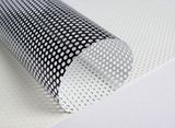 One Way Vision PVC Self Adhesive Perforated Vinyl Glass Sticker Eco Solvent Digital Printing Media