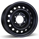 16X7 (6-139.7) Black Steel Wheel Rim