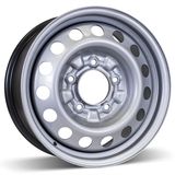 16X7.0 (5-139.7) Silver Winter Wheel
