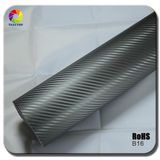 Tsautop Grey 3D Carbon Fiber Car Vinyl for Car Decoration