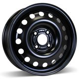 15X6 (4-108) Steel Black Winter Wheel Rim