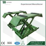 GG lifters 3.5 Tons Hydraulic Double Cylinder MID-Raise Scissor Auto Vehicle Car Lift for Repaire
