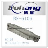 Bonai Engine Spare Part Komatsu 6D125 Oil Cooler Cover (6150-61-2123)