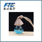 Various Shape Glass Car Perfume Bottle with Empty Liquid