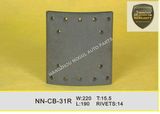 Premium Quality Brake Lining for Japanese Truck (NNCB31R)