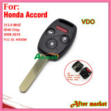 Car Key for 2008-2010 Vdo Honda Accord 313.8MHz with Remote Interior 4 Button ID46 Chip Fccid Kr55W