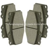 TS16949 Approved Brake Pads for Toyota Honda Nissan Misubishi Mazda Cars