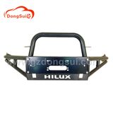 High Quality Black Iron 4X4 Auto Parts Car Bumper for Hilux Vigo 2009+