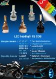 LED Headlight C6 H1 Gold COB Chip Cars Auto Motorcycle Headlight