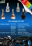 LED Headlight C6 H1 Gold COB Chip Cars Auto Motorcycle Headlight